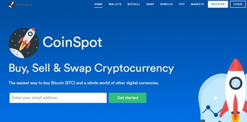CoinSpot pagina web