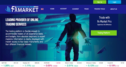 Fx market pro pagina web