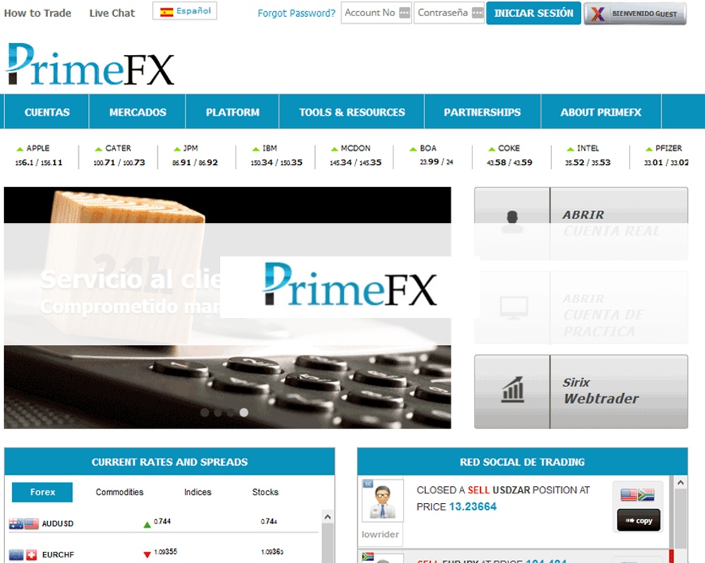 Prime FX – PFX Bank revision