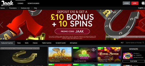 casino jaak página web